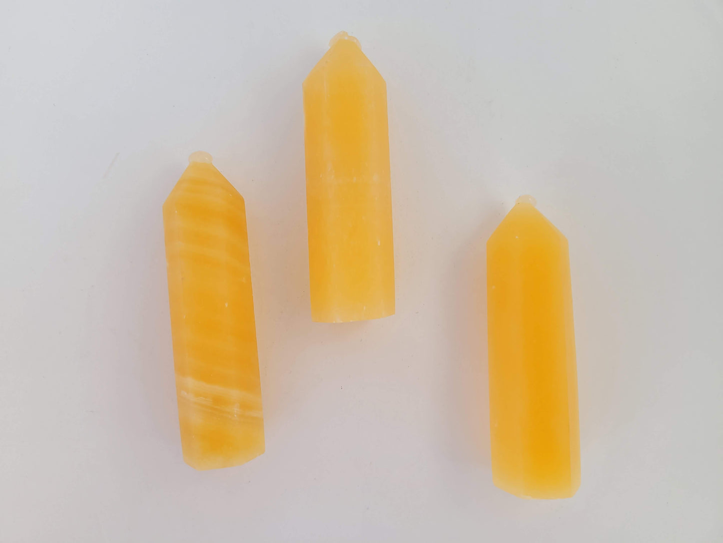 Small Orange Calcite Tower
