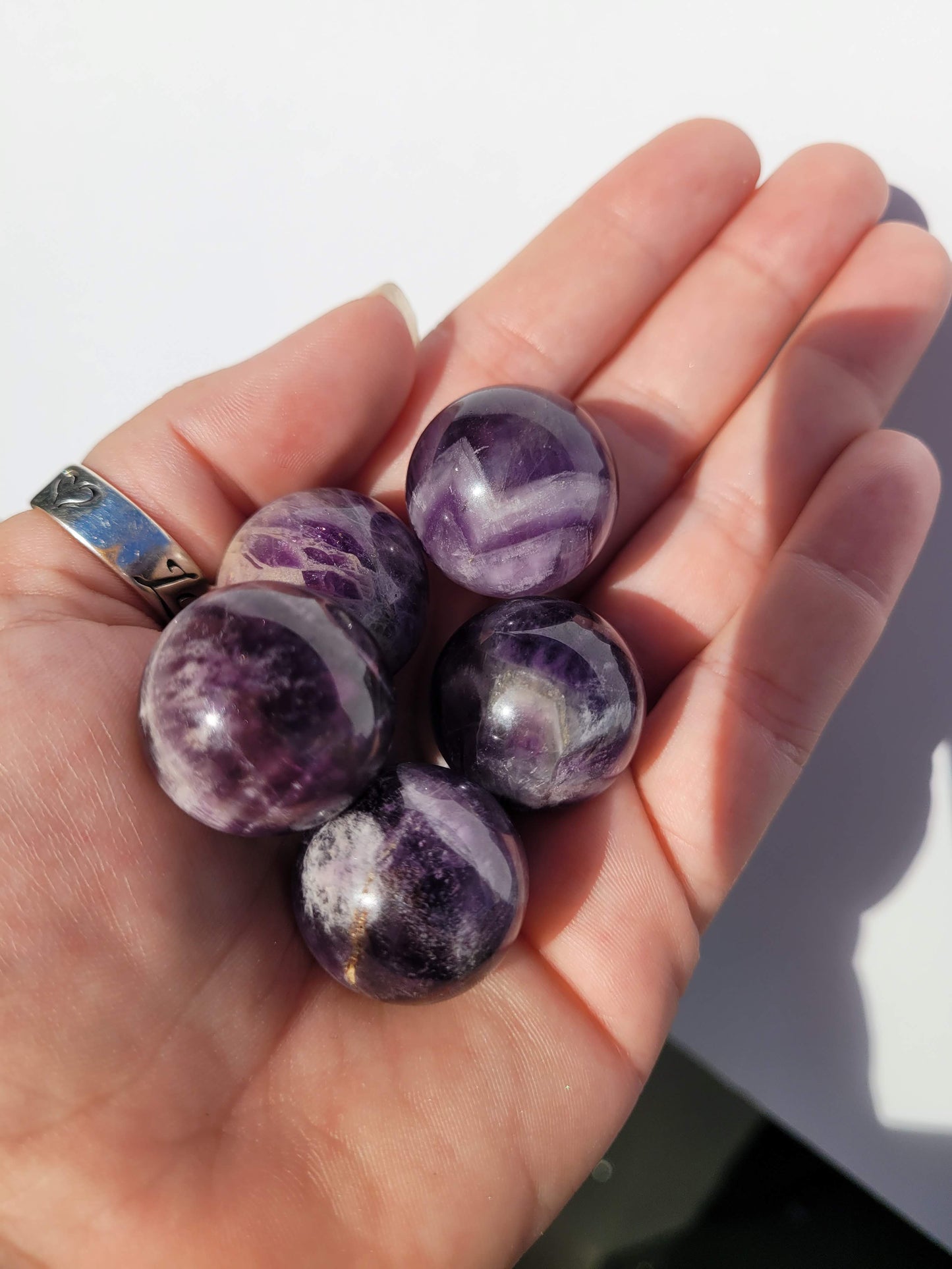 Amethyst Small Sphere - 1in x 1in