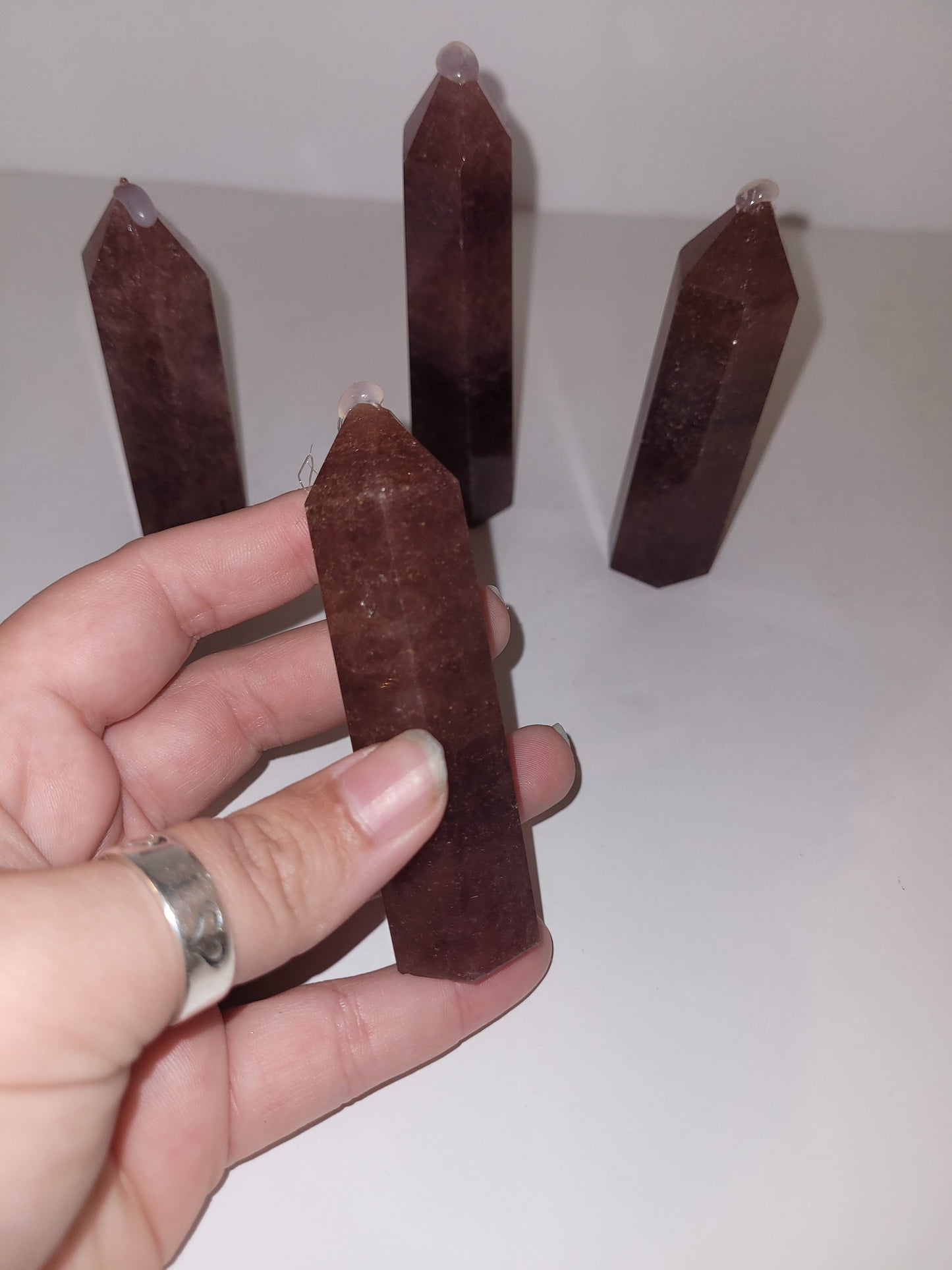 Strawberry Quartz Tower