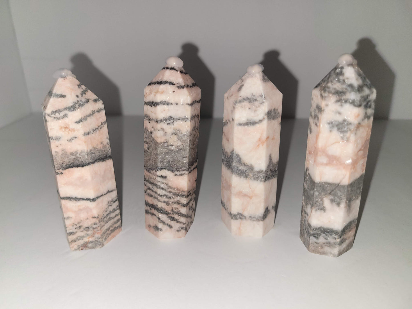 Pink Zebra Tower (Small - 4.3oz to 4.7oz)