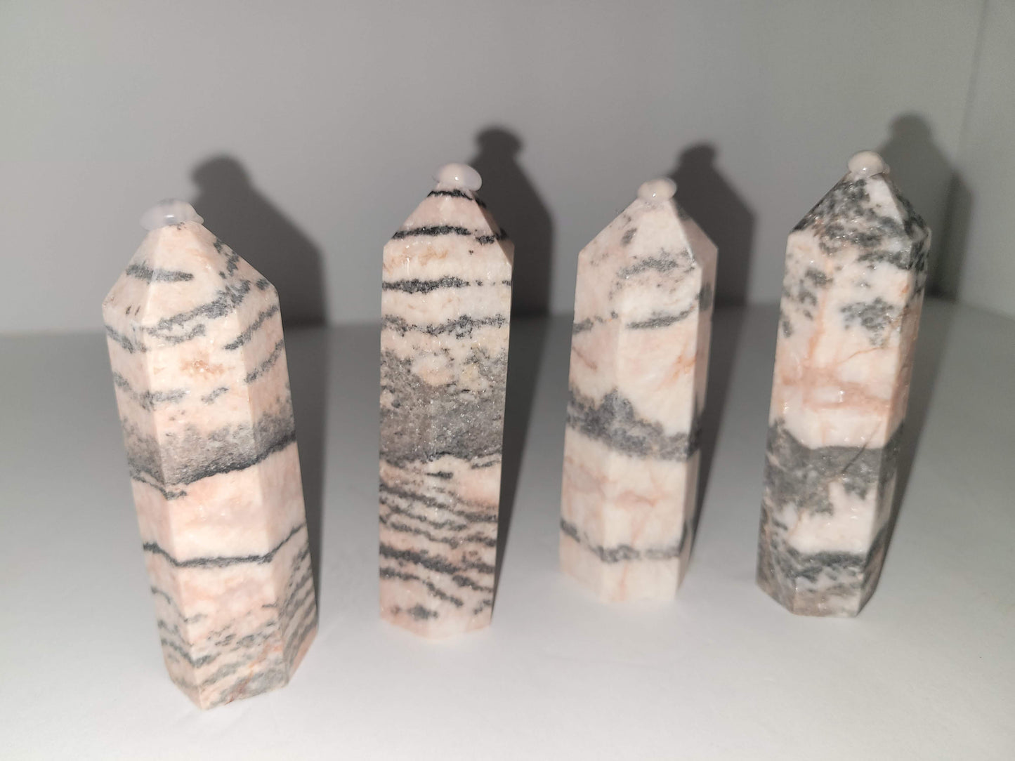 Pink Zebra Tower (Small - 4.3oz to 4.7oz)