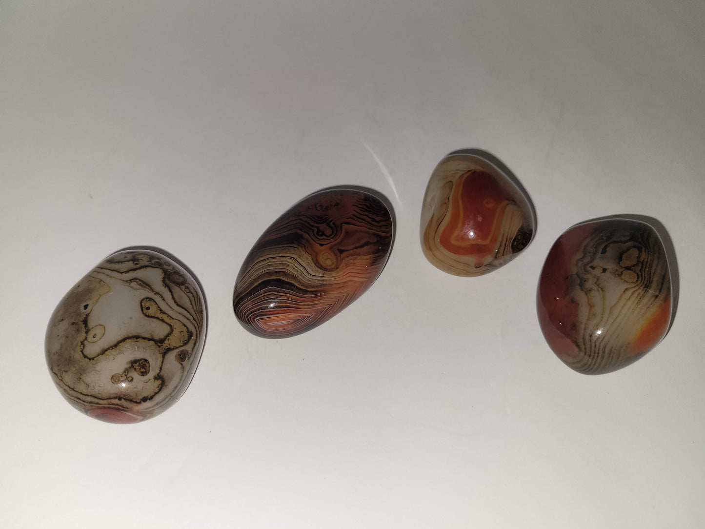 Sardonyx Agate Palm Stones