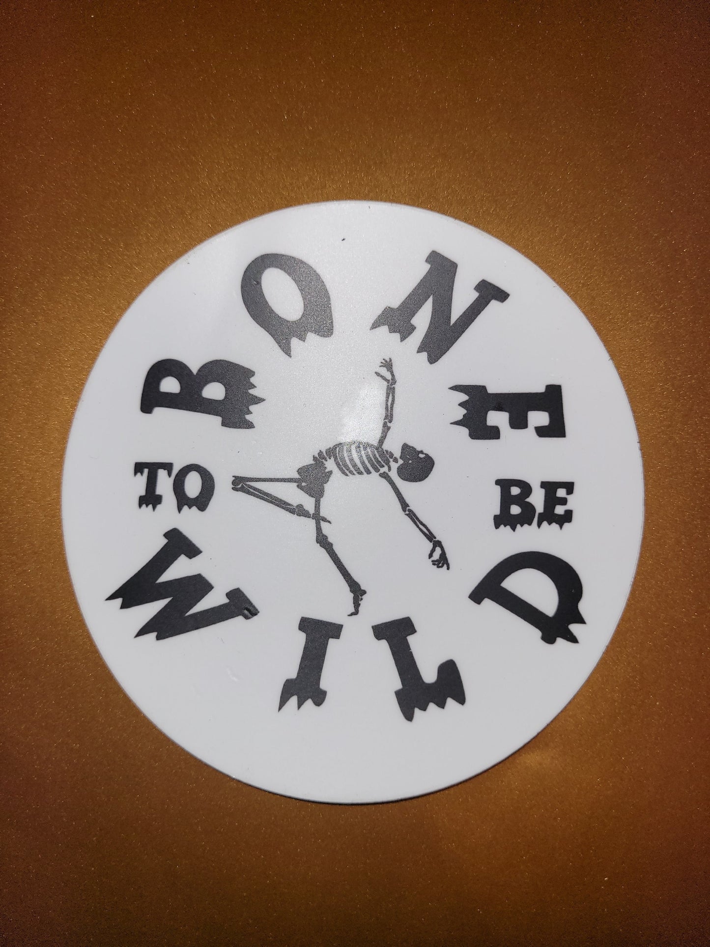 Bone to be Wild Sticker