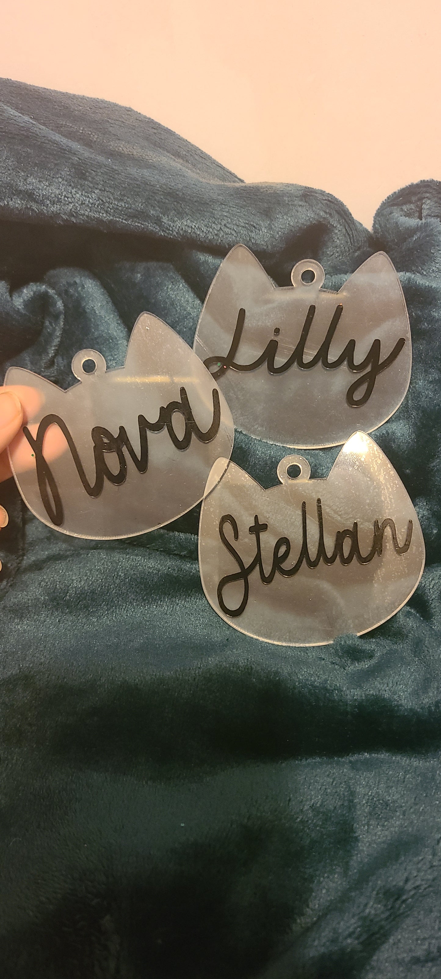 Custom Cat Head Ornament