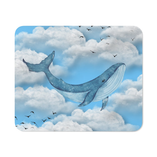 Desk Mouse Pad in the design Day Whale